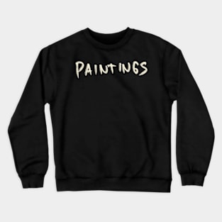 Hand Drawn Paintings Crewneck Sweatshirt